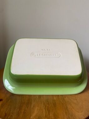 Ceramic Palm Green Le Creuset Baking Dish